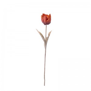 CL77518 Venda directa da fábrica de tulipáns de flores artificiais Decoración festiva