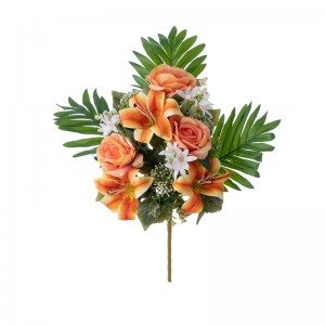 CL81502 Buket Bunga Buatan Lily Terlaris Dekorasi Pernikahan Taman