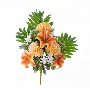 CL81503 Bouquet di fiori artificiali Strobile Decorazione per feste di alta qualità