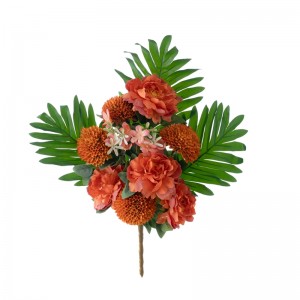 CL81504 مصنوعی پھولوں کا گلدستہ Peony گرم، شہوت انگیز فروخت شادی کی سجاوٹ