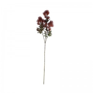 CL67515 Штучна квіткова рослина Pineneedle з одним стеблом Високоякісна вечірка