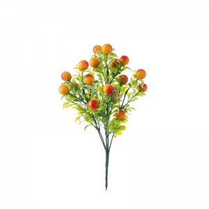MW02506 Штучна квіткова рослина з червоними фруктами, новий дизайн весільних прикрас