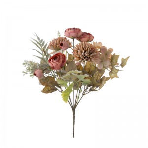 CL10506 Bouquet di fiori artificiali Garofano Centrotavola di nozze realistici