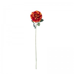 MW03503 atifisyèl flè Rose meyè kalite dekoratif flè ak plant yo