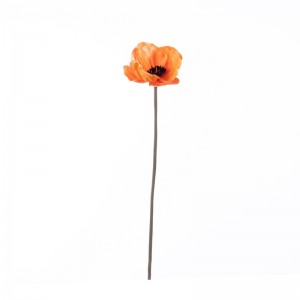 MW08510 Artificial Flower Poppy Factory Direct Sale Party Decoration