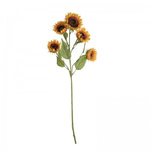 Fleur artificielle de tournesol MW22501, décoration de jardin et de mariage, offre spéciale