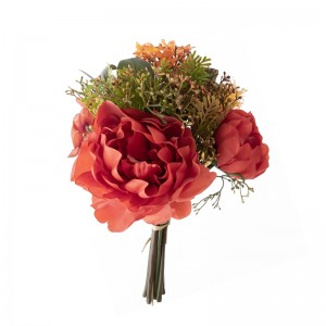 DY1-3864 Buchet de flori artificiale Bujor Design nou Cadou de Ziua Îndrăgostiților