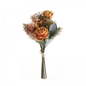 DY1-3976 Букет искусственных цветов розы Высококачественные праздничные украшения