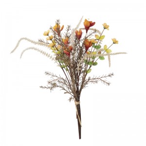 DY1-6435 Букет от изкуствени цветя Орхидея Реалистични сватбени централни елементи