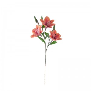 MW31512 Artificial Flower lily Cheap Decorative Flower onyinye ụbọchị Valentine