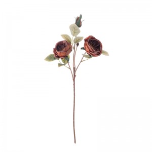 MW55740 Umelá kvetinová ruža Vysoko kvalitné svadobné ozdoby