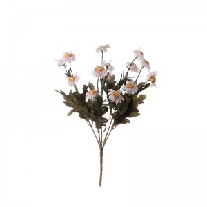 MW57514 Kunstig blomsterbuket Krysantemum Bryllupsforsyning af høj kvalitet