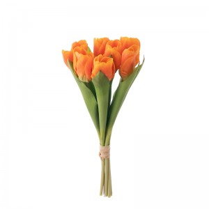 MW59618 Umělá květinová kytice Tulipán Prodejní dekorativní květina