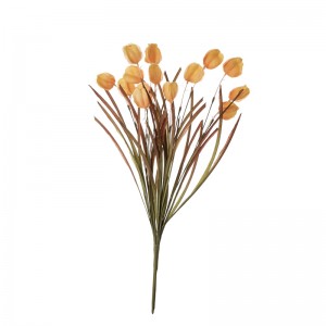 MW61548 Ramo de flores artificiales Cymbidium Flor decorativa de gran venda