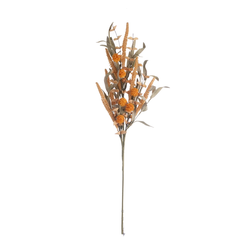 Plante à fleurs artificielles MW61570, acanthosphère, fourniture de mariage de haute qualité