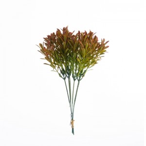 MW71507 Folla de planta de flores artificiales Decoración festiva de alta calidade