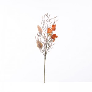 CL55541 نبات زهرة اصطناعية ورقة زهرة خلفية الجدار بالجملة
