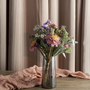 CF01016 دسته گل مصنوعی آسیاب بادی ارکیده گل داودی فروش داغ دکوراسیون عروسی