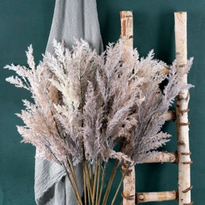 MW09104 Astilbe Cypress Long Branch Flocking Artificial Flowers for DIY Wedding Decor Centerpieces Arrangements Bouquets