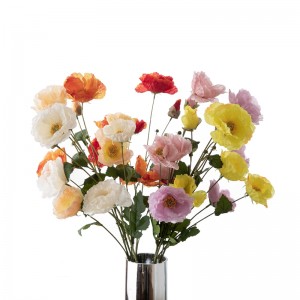 CL51517 Artificial Flower Poppy Wholesale Decorative Flowers and Plants