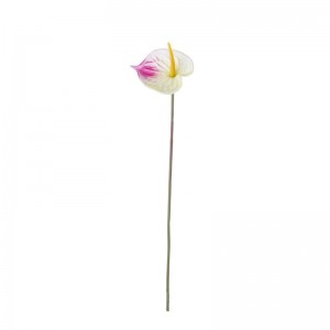 MW08508 Вештачко цвеќе Anthurium Жешка продажба на забава Декорација