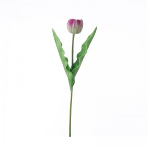 MW08519 Flor Artificial Tulipa Presente Realista de Dia dos Namorados