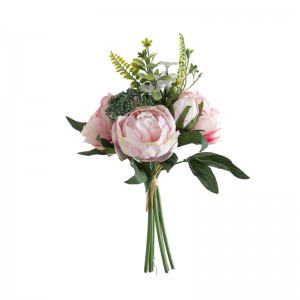 DY1-3296 Штучний квітковий букет Півонія Популярний сад Весільні прикраси