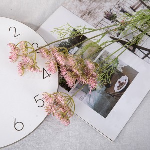 MW58726 საქორწინო სახლის დეკორაცია ხელოვნური მაქმანი ყვავილების ტოტი პლასტმასის ყვავილები