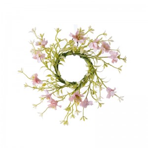 CL55515 Coroană de flori artificiale Floare de hârtie Decorare realistă pentru nuntă de grădină