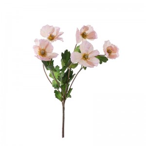 CL59504 Umjetni cvijet mak Tvornica Direktna prodaja Party Dekoracija