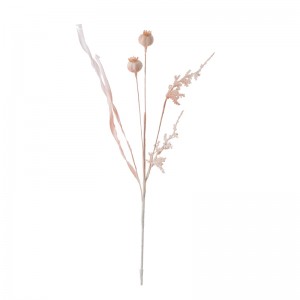 MW09521 Искусственный цветок, растение Мак, высококачественные свадебные центральные украшения