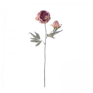 DY1-2663A פרח מלאכותי אדמונית סיטונאי קישוט חתונת גן