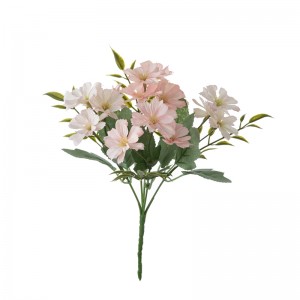 MW66831 Kunstig blomsterbukett Vill krysantemumRealistisk dekorative blomster og planter