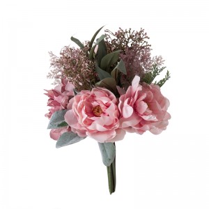 DY1-3833 Ramo de flores artificiales Peonía Flor decorativa popular