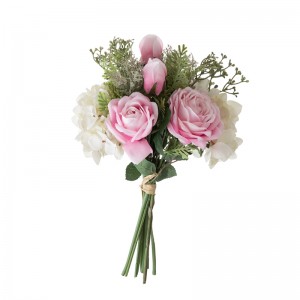 DY1-4048 Buket Bunga Buatan Mawar Bunga Hias Grosir