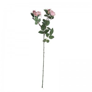 DY1-4074 Decoración de festa de venda directa de fábrica de rosas de flores artificiales