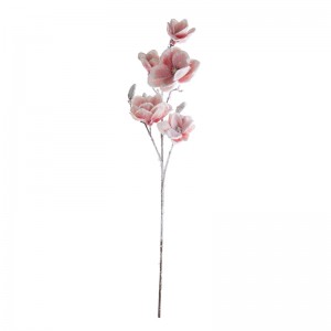 DY1-4573 ดอกไม้ประดิษฐ์ Magnolia ดอกไม้ตกแต่งคุณภาพสูง