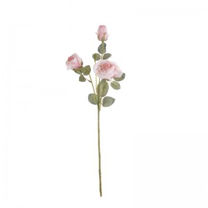 DY1-5115 Жасалма гүл розасы Жогорку сапаттагы кооздук гүлдөр жана өсүмдүктөр