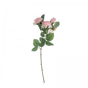 ДИ1-5718 Вештачки цвет ружа Висококвалитетна цветна зидна позадина