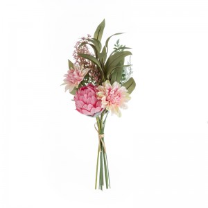 DY1-5775 ດອກໄມ້ທຽມ bouquet Dahlia ຂາຍສົ່ງດອກໄມ້ພື້ນຫລັງ