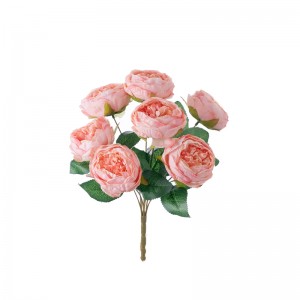 MW31506 Kunstig blomsterbuket Rose Hot sælgende festlige dekorationer