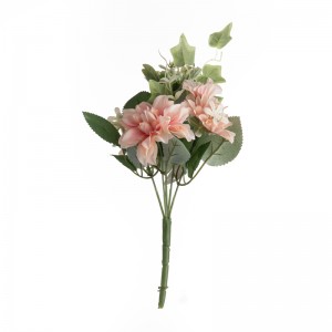 MW55701 Umetna roža Dalija, tovarniška neposredna prodaja, poročna oprema