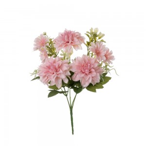 MW55717 Artificial Flower Bouquet Dahlia Realistic Decorative Flowers and Plants