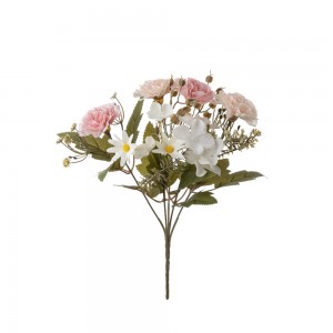 MW55720 okooko osisi artificial bouquet Carnation Ihe ndozi emume ama ama