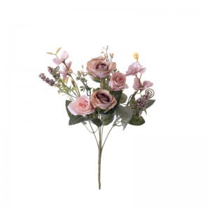 MW57511 Букет из искусственных цветов розы, новый дизайн, свадебные украшения