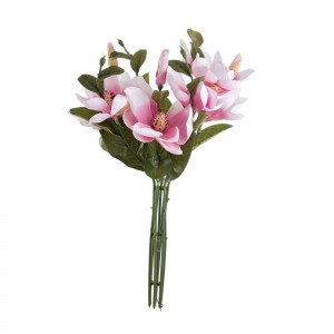 MW69517 Artificial Flower Bouquet Magnolia Cheap Wedding Centerpieces
