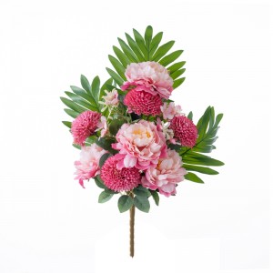 CL81504 Buchet de flori artificiale Bujor de vânzare fierbinte Decor de nuntă
