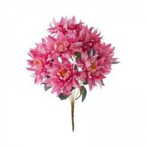 CL81507 Букет от изкуствени цветя Далия на едро Сватбени централни елементи