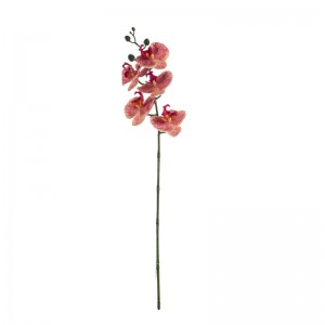 MW18503 Orchidea artificiale a cinque teste di tocco reale Fiori è piante decorativi di novu disignu