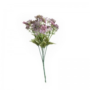 CL66505 कृत्रिम फूलको गुच्छा चेरी फूल लोकप्रिय विवाह आपूर्तिहरू